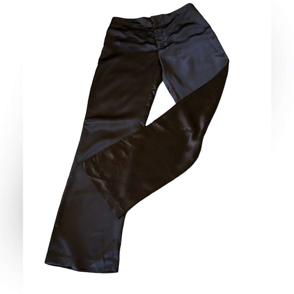 Jason Wu Satin dress pants.New without tags size 2 high waist wide leg zip front